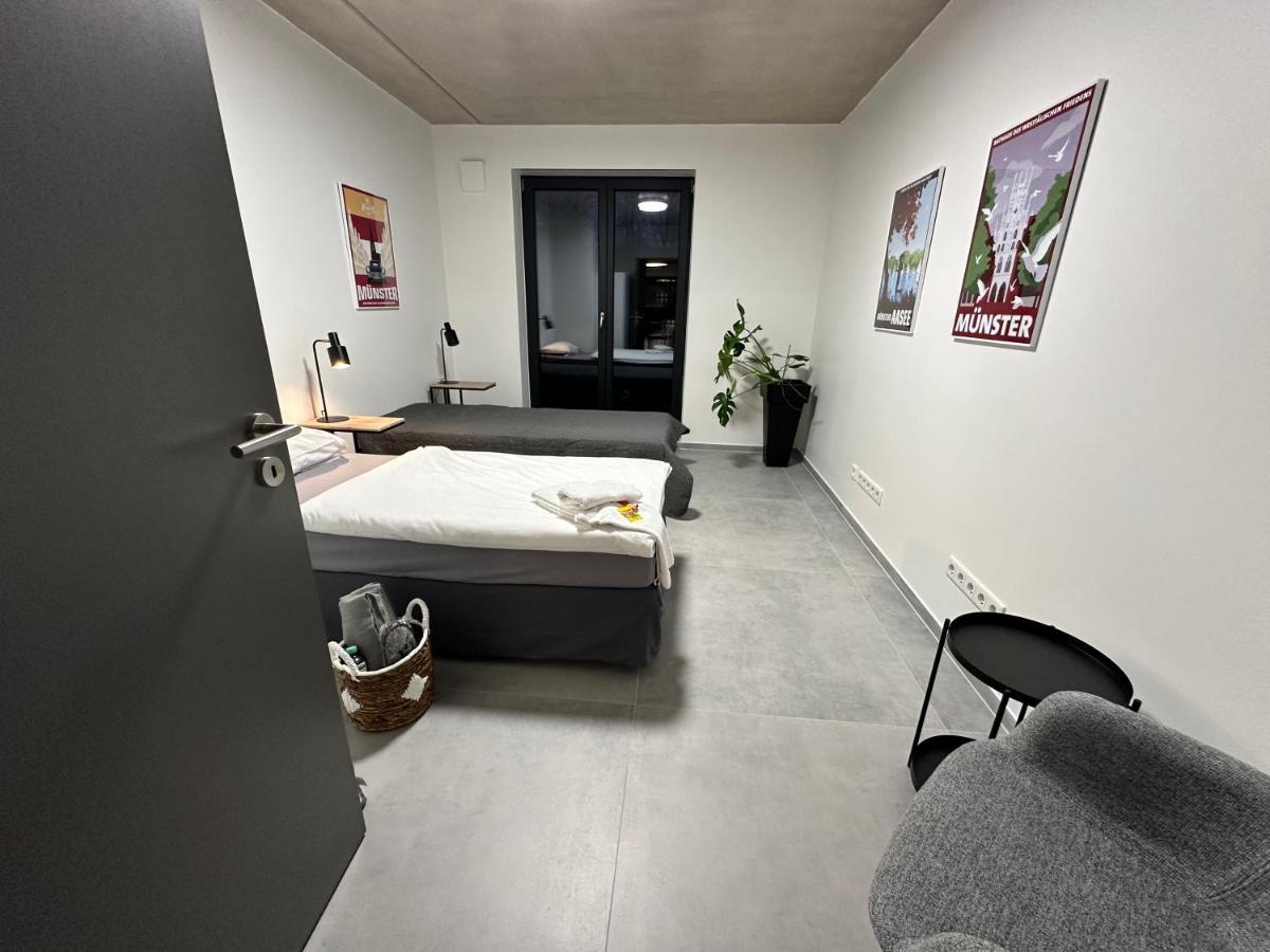 Luxurioeses Apartment Direkt Am Kanal 125 M² - Youpartments Münster Exterior foto